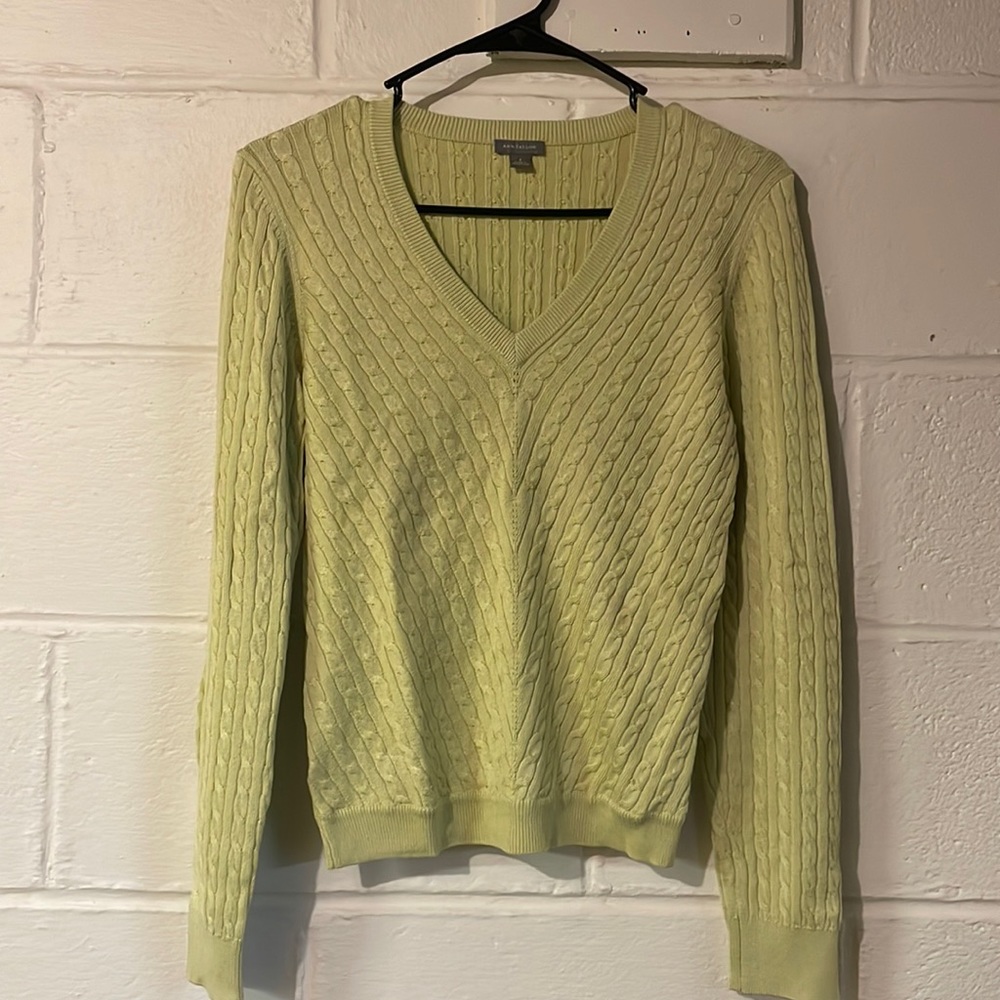 V-neck sweater